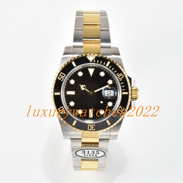 men's ceramic watches 40mm automatic cal.3135 watch clean yellow gold 904l steel eta movement cleanf super luminous crystal 116613 cf w, Slivery;brown
men's ceramic watches 40mm automatic cal.3135 watch clean yellow gold 904l steel eta movement cleanf super luminous crystal 116613 cf w, Slivery;brown