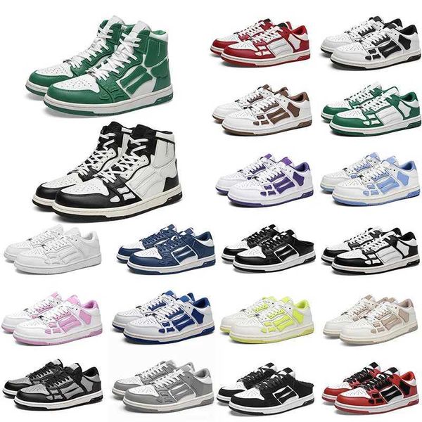 designer shoes casual shoes men women bone head sneakers low flat leather black white pink red sports running shoess 36-44
designer shoes casual shoes men women bone head sneakers low flat leather black white pink red sports running shoess 36-44