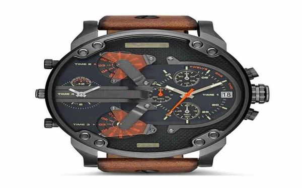 luxury watch mens dz stainless steel large dial 50mm casual watches dz7332 montres homme9909179, Slivery;brown
luxury watch mens dz stainless steel large dial 50mm casual watches dz7332 montres homme9909179, Slivery;brown
