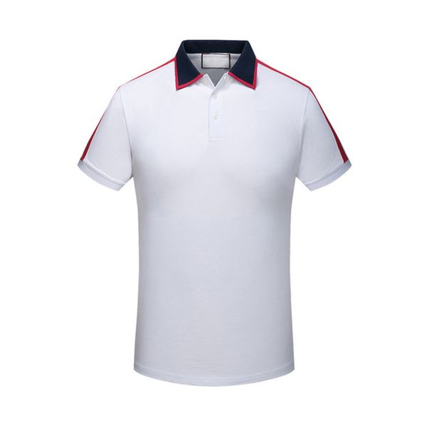 22ss designer men polos luxury summer contrast polo shirts fashion letter print brands bqn7, White;black 
22ss designer men polos luxury summer contrast polo shirts fashion letter print brands bqn7, White;black