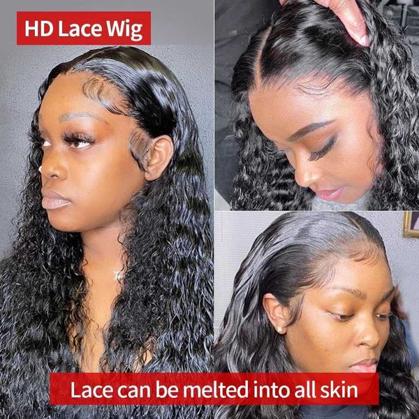 fashion lace wigs deep wave frontal curly human hair bob brazilian for black women 30 inch hd transparent 13x4 water front 221212, Black;brown
fashion lace wigs deep wave frontal curly human hair bob brazilian for black women 30 inch hd transparent 13x4 water front 221212, Black;brown