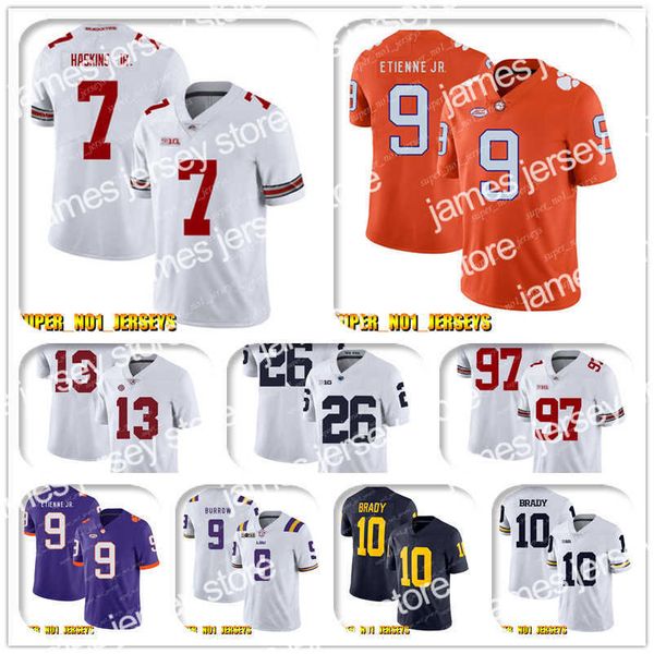 football jerseys ncaa 7 dwayne haskins jr 9 travis etienne jr. clemson tigers college football jersey desean jackson carson wentz zach ertz, Black;red
football jerseys ncaa 7 dwayne haskins jr 9 travis etienne jr. clemson tigers college football jersey desean jackson carson wentz zach ertz, Black;red