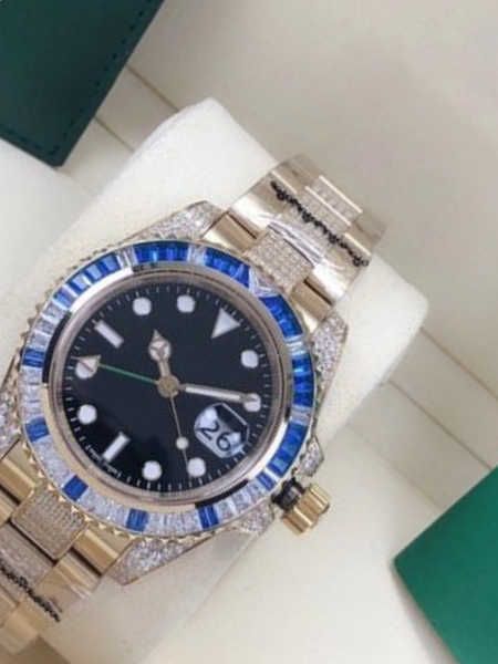 men watches mechanical movement wristwatches diamond iced out bracelet aaa men's automatic luxury watch movement watchs rainbow ceramic, Slivery;brown
men watches mechanical movement wristwatches diamond iced out bracelet aaa men's automatic luxury watch movement watchs rainbow ceramic, Slivery;brown