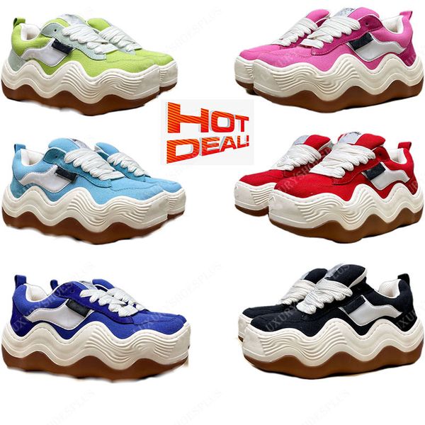 retro thick soled shoes brand designer sneaker women men shoe fashion trainer lace-up sneakers classic trainers increase height curves walki, Black
retro thick soled shoes brand designer sneaker women men shoe fashion trainer lace-up sneakers classic trainers increase height curves walki, Black