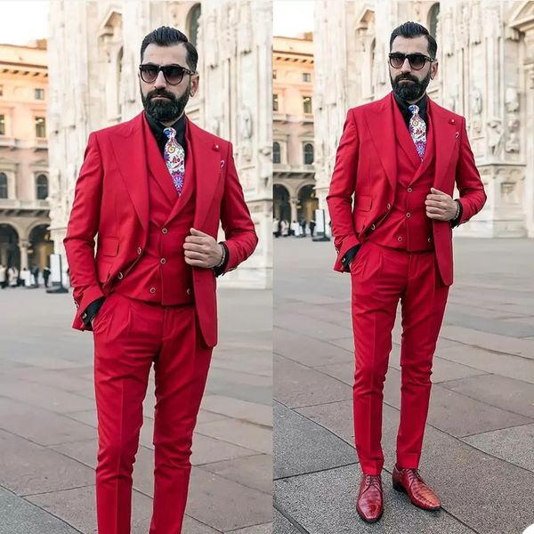 fashion mens blazers groom tuxedos two-button groomsmen custom made man suit bridegroom 3 pcs suit jacket vest pants, Black;gray
fashion mens blazers groom tuxedos two-button groomsmen custom made man suit bridegroom 3 pcs suit jacket vest pants, Black;gray