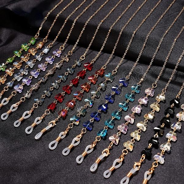 colorful crystal butterfly eyeglasses chain korean chic beaded anti-lost sunglasses hanging rope lanyard necklace glasses chain
colorful crystal butterfly eyeglasses chain korean chic beaded anti-lost sunglasses hanging rope lanyard necklace glasses chain