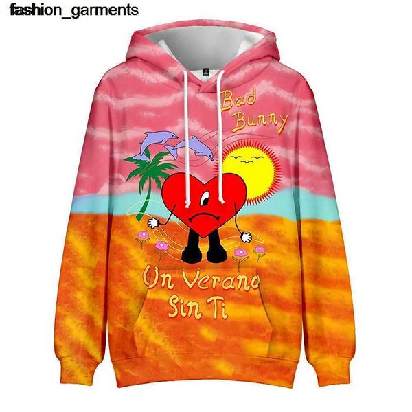 designer men's hoodies sweatshirts bunny casual pullover hooded sweater new album un verano sin ti, Black
designer men's hoodies sweatshirts bunny casual pullover hooded sweater new album un verano sin ti, Black