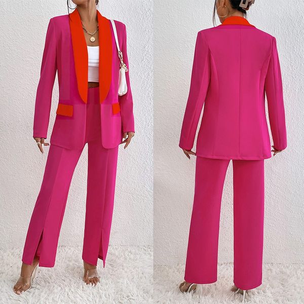 color matching mother of the bride pant suits leisure loose evening party women tuxedos for wedding 2 pieces, Black;red
color matching mother of the bride pant suits leisure loose evening party women tuxedos for wedding 2 pieces, Black;red