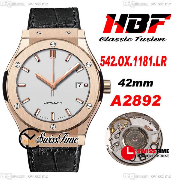 hbf a2892 42mm automatic mens watch rose gold white dial stick markers black gummy strap sapphire watches super edition swisstime 23f6, Slivery;brown
hbf a2892 42mm automatic mens watch rose gold white dial stick markers black gummy strap sapphire watches super edition swisstime 23f6, Slivery;brown