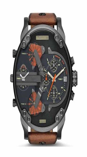 luxury watch mens dz stainless steel large dial 50mm casual watches dz7332 montres homme2185936, Slivery;brown
luxury watch mens dz stainless steel large dial 50mm casual watches dz7332 montres homme2185936, Slivery;brown
