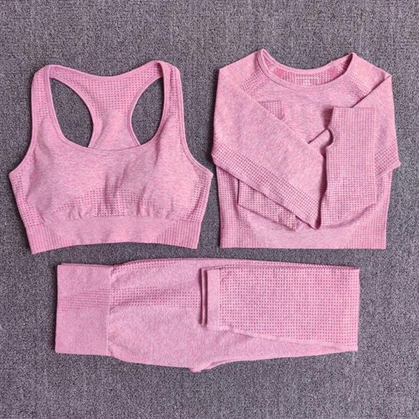 fashion seamless yoga set 2 3pcs workout sportswear gym clothing fitness long sleeve crop high waist yoga pants leggings sport305y, White;red
fashion seamless yoga set 2 3pcs workout sportswear gym clothing fitness long sleeve crop high waist yoga pants leggings sport305y, White;red