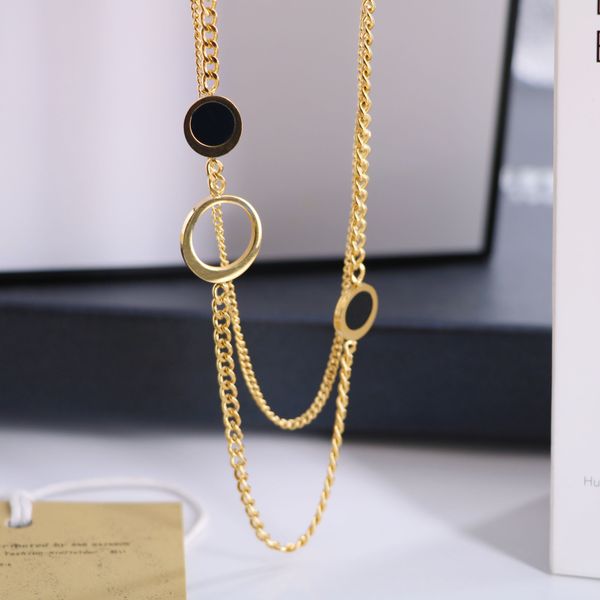 gold plated luxury brand designer pendants necklaces stainless steel double letter choker pendant necklace beads chain jewelry accessories g, Silver
gold plated luxury brand designer pendants necklaces stainless steel double letter choker pendant necklace beads chain jewelry accessories g, Silver