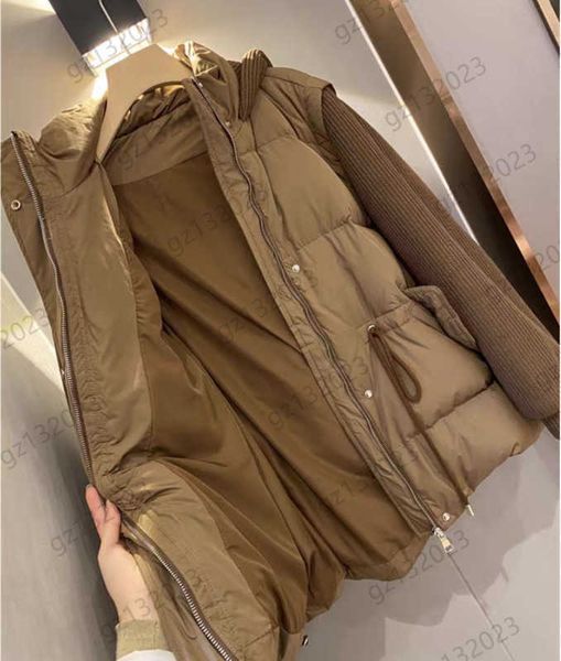 puffer coat womens down parkas fake two pieces spliced loose fashion hooded winter coats waist drawstring design stand collar zipper flap wa, Black
puffer coat womens down parkas fake two pieces spliced loose fashion hooded winter coats waist drawstring design stand collar zipper flap wa, Black