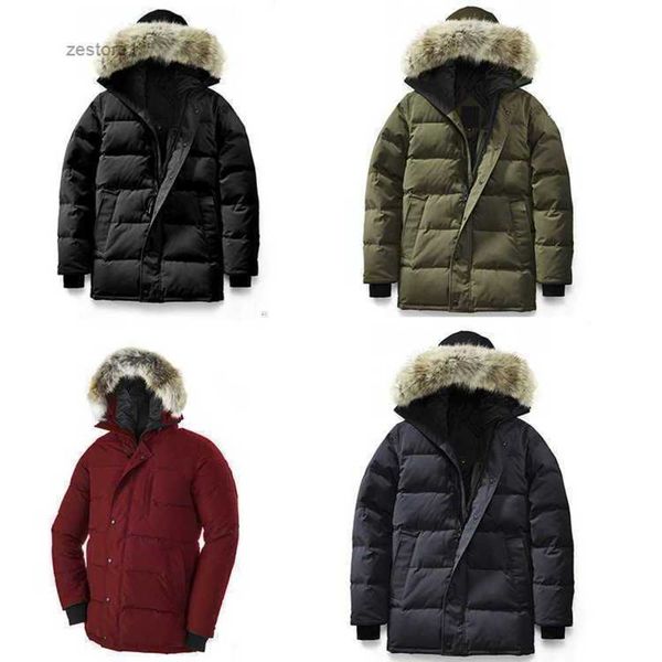 2023jackets mens down canadian parka winter waterproof cloth men wolf fur wyndham jacket hooded fourrure outwear raccoon furs warm coat f6il, Black 
2023jackets mens down canadian parka winter waterproof cloth men wolf fur wyndham jacket hooded fourrure outwear raccoon furs warm coat f6il, Black