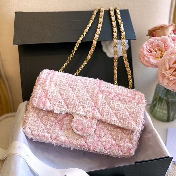 womens pink tweed classic single flap quilted bags gold metal hardware matelasse chain crossbody shoulder luxury designer handbags outdoor s
womens pink tweed classic single flap quilted bags gold metal hardware matelasse chain crossbody shoulder luxury designer handbags outdoor s