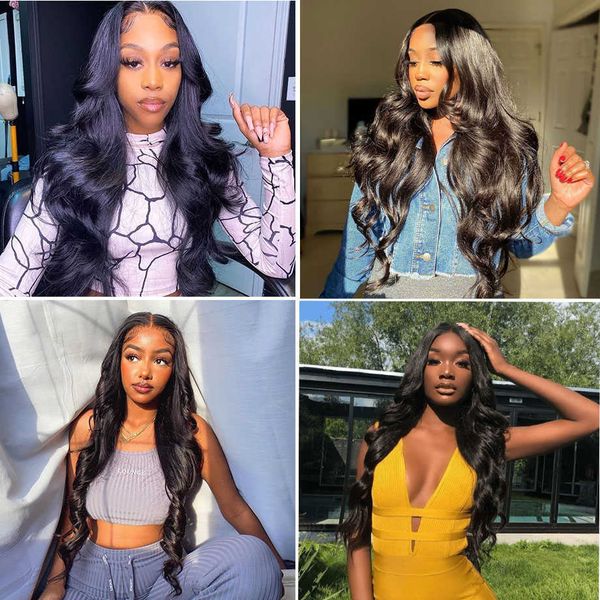 fashion lace wigs 30 inch body wave front wig hd 13x4 frontal human hair for black women brazilian pre plucked loose deep 221212, Black;brown
fashion lace wigs 30 inch body wave front wig hd 13x4 frontal human hair for black women brazilian pre plucked loose deep 221212, Black;brown