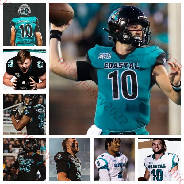 stitched chanticleers football coastal carolina custom mens 6 chris rhone frankie richardson kennedy roberts josiah robinson braylon ryan ky, Black
stitched chanticleers football coastal carolina custom mens 6 chris rhone frankie richardson kennedy roberts josiah robinson braylon ryan ky, Black