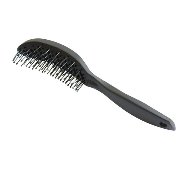 pro hair salon anti-static heat curved vent comb rows tine brushes hair scalp massage combs hairdressing tools, Silver
pro hair salon anti-static heat curved vent comb rows tine brushes hair scalp massage combs hairdressing tools, Silver