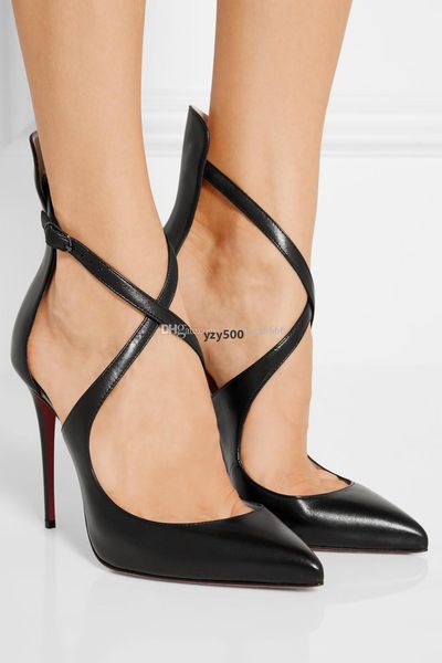 red-bottoms christians new designer fashion luxury high heels for women party wedding triple red spikes pointed toes pumps dress shoes abw, Black
red-bottoms christians new designer fashion luxury high heels for women party wedding triple red spikes pointed toes pumps dress shoes abw, Black