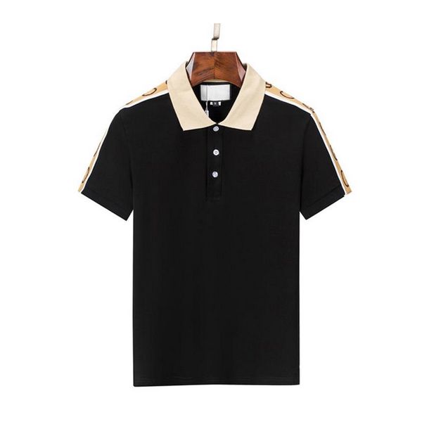 

22ss Designer Men Polos Luxury Summer Men Women Contrast Polo Shirts Fashion Letter Print Brands M-3XL, 06