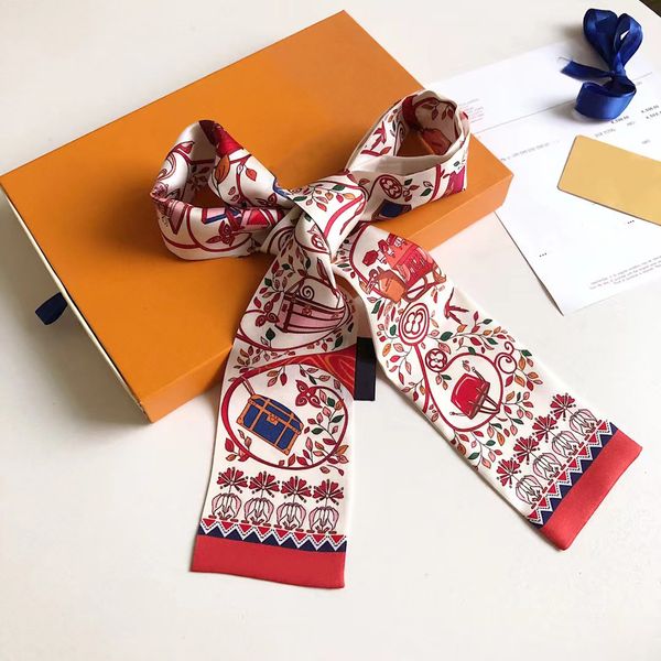 classic designer women's style fashion printed patterned bag scarf silk scarf handbag hairband size 8x120cm, Blue;gray
classic designer women's style fashion printed patterned bag scarf silk scarf handbag hairband size 8x120cm, Blue;gray