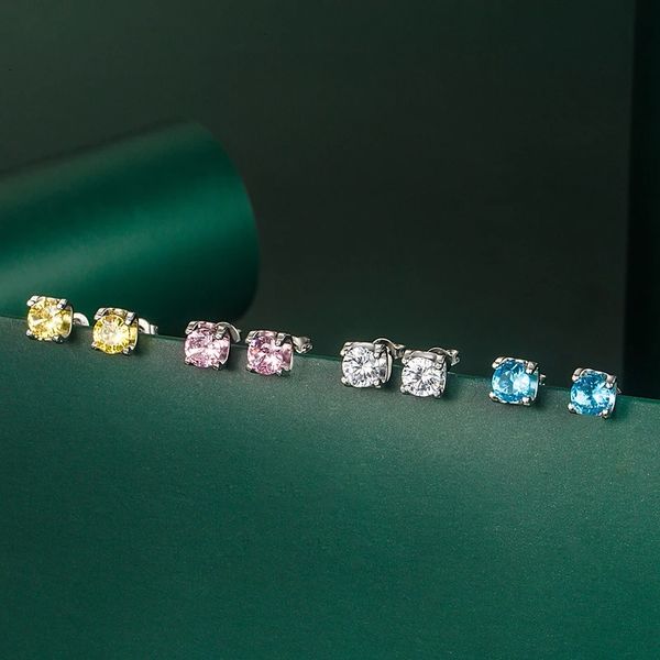 classic bull head stud earrings female s925 silver needle moissanite 1 carat simple fashion earrings, Golden;silver
classic bull head stud earrings female s925 silver needle moissanite 1 carat simple fashion earrings, Golden;silver