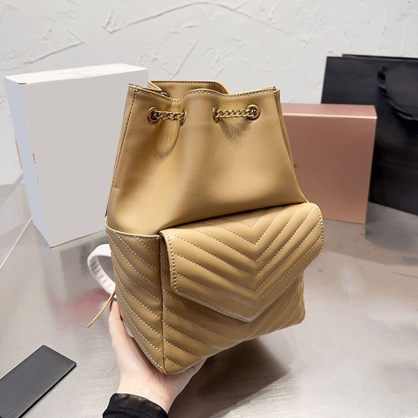 womens designer drawstring bucket backpack bags lambskin antique aged gold hardware shouder handbags outdoor travel luggage v-stitch puch sa
womens designer drawstring bucket backpack bags lambskin antique aged gold hardware shouder handbags outdoor travel luggage v-stitch puch sa