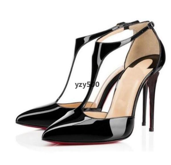 red-bottoms christians elegant sale- high heels womens handmade fashion t string pointy ankle strap luxury designer sandals trendy gtd, Black
red-bottoms christians elegant sale- high heels womens handmade fashion t string pointy ankle strap luxury designer sandals trendy gtd, Black