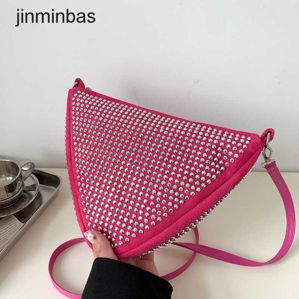 2023 new drill bag 80% discount wholesale and retail summer exotic diamond inlaid portable triangle korean personalized msenger trend simple
2023 new drill bag 80% discount wholesale and retail summer exotic diamond inlaid portable triangle korean personalized msenger trend simple