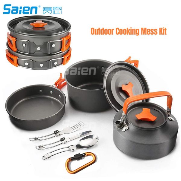 camping cookware set 2person outdoor gear campfire utensils non-stick cooking equipment lightweight stackable pot pan bowls with s209v
camping cookware set 2person outdoor gear campfire utensils non-stick cooking equipment lightweight stackable pot pan bowls with s209v