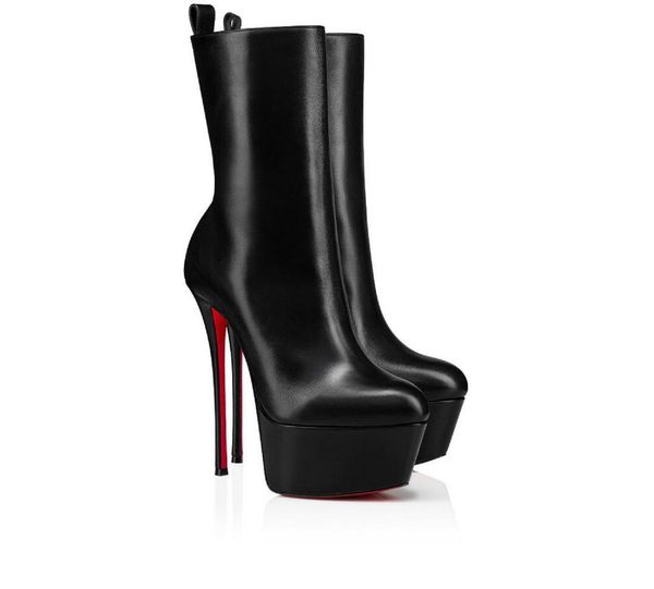 designer autumn and winter ankle boot women bianca black nappa leather for sole booty elegant heels lady booties outdoor party wedding
designer autumn and winter ankle boot women bianca black nappa leather for sole booty elegant heels lady booties outdoor party wedding
