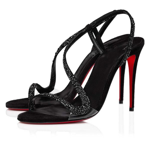 famous brands rosalie strass sandals shoes women bridals wedding high heels crystal strappy lady gladiator sandalias with box eu35-44, Black
famous brands rosalie strass sandals shoes women bridals wedding high heels crystal strappy lady gladiator sandalias with box eu35-44, Black