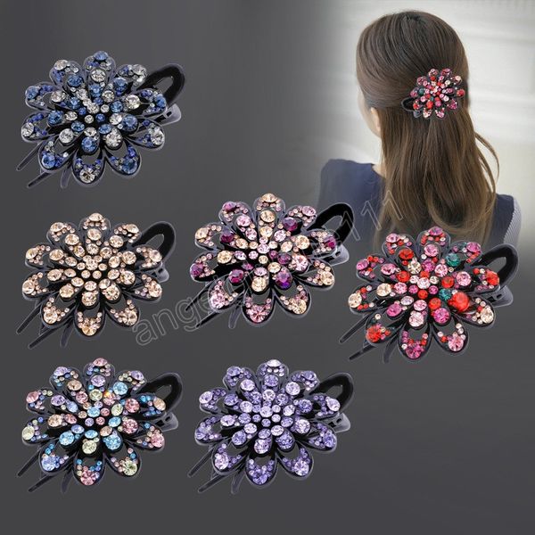vintage rhinestone flower hairpins ponytail resin hairpins shinning headwear hairpin elegant multicolor crystal hair accessories, Slivery;white
vintage rhinestone flower hairpins ponytail resin hairpins shinning headwear hairpin elegant multicolor crystal hair accessories, Slivery;white