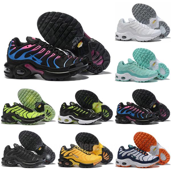 2022 tn plus kids shoes athletic outdoor sports running shoes children sport boy and girls trainers tns sneaker toddler sneakers size 24-35, Black
2022 tn plus kids shoes athletic outdoor sports running shoes children sport boy and girls trainers tns sneaker toddler sneakers size 24-35, Black