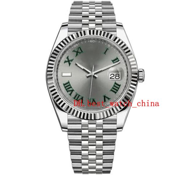 m126334 men's watch 41mm diameter 18k gold ring green roman scale asia 2813 movement mechanical automatic for men, Slivery;brown
m126334 men's watch 41mm diameter 18k gold ring green roman scale asia 2813 movement mechanical automatic for men, Slivery;brown