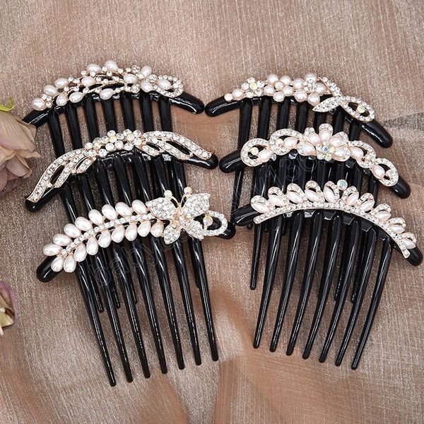 vintage crystal hair comb delicate butterfly hanfu style hair accessories luxury floral artificial diamond hairpin, Slivery;white
vintage crystal hair comb delicate butterfly hanfu style hair accessories luxury floral artificial diamond hairpin, Slivery;white