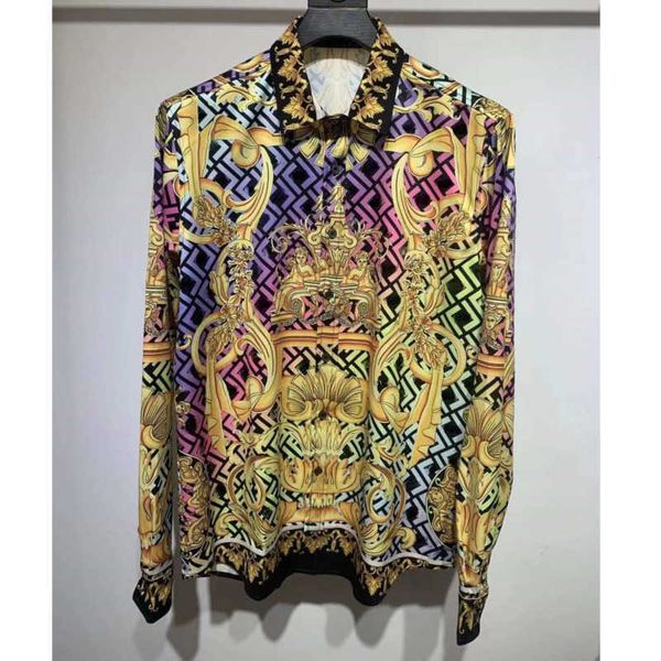 hip hop medusa casual silk shirt men long sleeve tshirt fashion hawaii print cardigan coat fd designer shirt mens thin jacket shirts 22 colo, White;black
hip hop medusa casual silk shirt men long sleeve tshirt fashion hawaii print cardigan coat fd designer shirt mens thin jacket shirts 22 colo, White;black