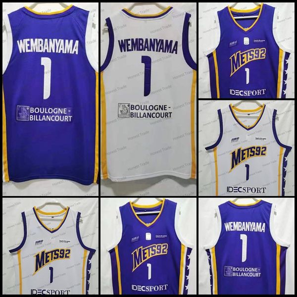 new 1 victor wembanyama mens france basketball jersey nanterre mets92 white purple team jerseys stitched outdoors basketball wear, Black;red
new 1 victor wembanyama mens france basketball jersey nanterre mets92 white purple team jerseys stitched outdoors basketball wear, Black;red