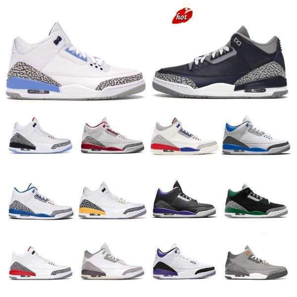3 amg 3s women men basketball shoes mens cardinal racer true blue pine green unc medium cool grey dark iris royal white cement infrared 23