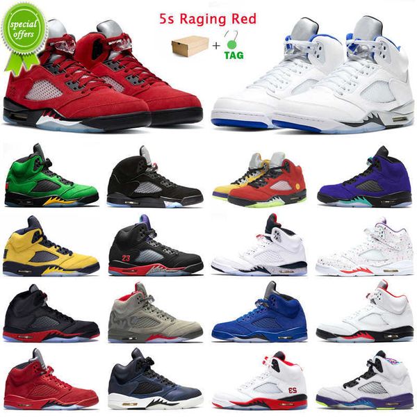 5s raging red mens basketball shoes jumpman 5 hyper royal og black metallic blue suede international flight men trainers outdoor sports
5s raging red mens basketball shoes jumpman 5 hyper royal og black metallic blue suede international flight men trainers outdoor sports