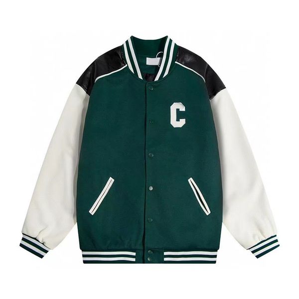 womens designer coat jackets fashion clothes trend autumn and winter new street style button stitching color men women the same style, Black;brown
womens designer coat jackets fashion clothes trend autumn and winter new street style button stitching color men women the same style, Black;brown