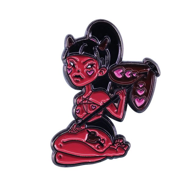 beautiful girl hard enamel pins horror movies brooch women men lapel badges backpack collar fashion jewelry gift for kids friend, Blue
beautiful girl hard enamel pins horror movies brooch women men lapel badges backpack collar fashion jewelry gift for kids friend, Blue