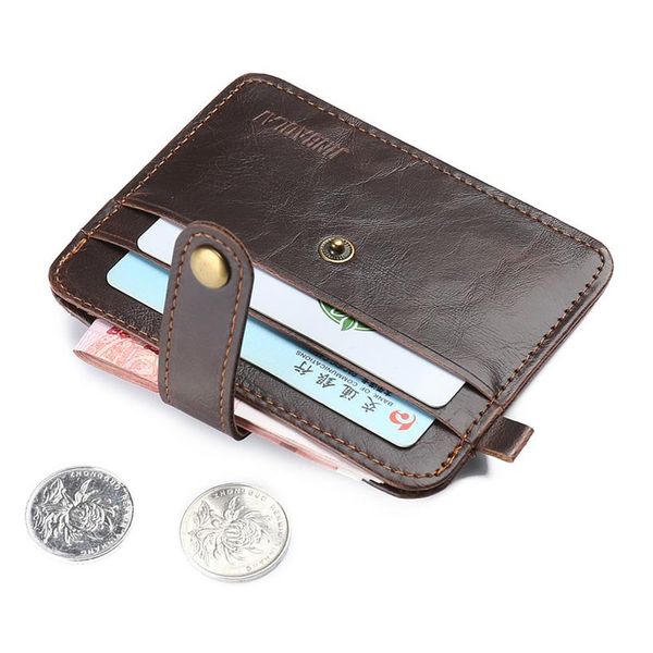 coin purse magnet short bifold men wallet super slim simple vintage pu leather card holder310v, Brown;gray
coin purse magnet short bifold men wallet super slim simple vintage pu leather card holder310v, Brown;gray