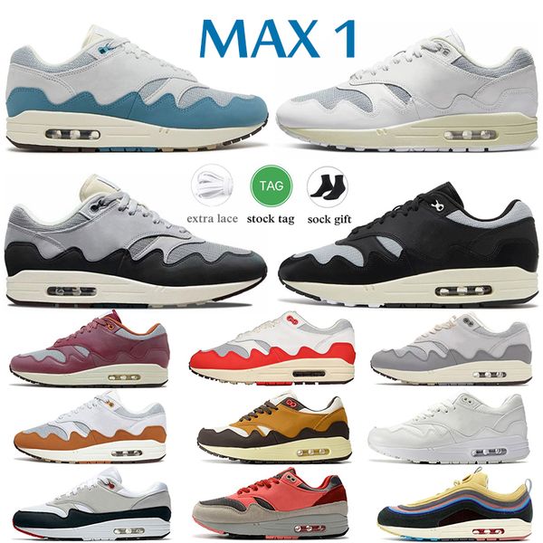 running shoes max 1 87 mens sneakers sneaker sean wotherspoon patta x brown grey unc bred white black anniversary royal ts max1 men women tr
running shoes max 1 87 mens sneakers sneaker sean wotherspoon patta x brown grey unc bred white black anniversary royal ts max1 men women tr