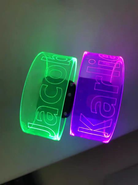 the led magnetic luminous bracelet accessories is made of tpu material and the new goodwill bar ktv atmosphere props, Silver
the led magnetic luminous bracelet accessories is made of tpu material and the new goodwill bar ktv atmosphere props, Silver