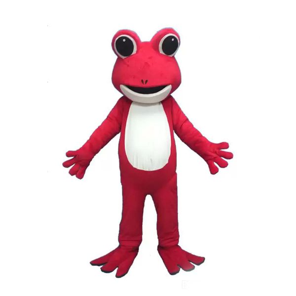 red frog character mascot costume outfits size cartoon mascot costume for carnival festival commercial dress, Red;yellow
red frog character mascot costume outfits size cartoon mascot costume for carnival festival commercial dress, Red;yellow