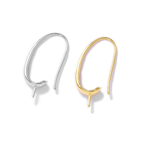 18k gold plated earring hooks 15x29mm french ear wires diy earrings making supplies wholesale, Golden;silver
18k gold plated earring hooks 15x29mm french ear wires diy earrings making supplies wholesale, Golden;silver