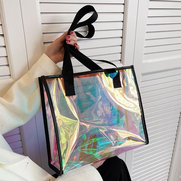 evening bags laser colourful pvc clear women's bag 2022 summer fashion tote large capacity female shoulder shopper ladies hand331w
evening bags laser colourful pvc clear women's bag 2022 summer fashion tote large capacity female shoulder shopper ladies hand331w