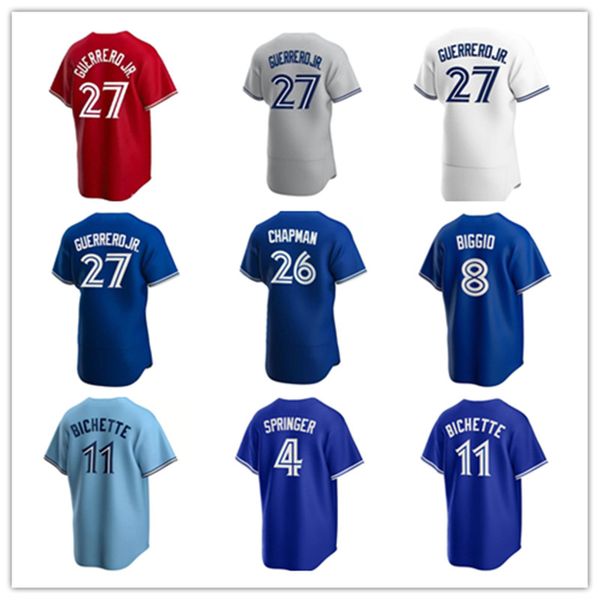 2023 custom baseball jerseys 27 vladimir guerrero jr. jersey 11 bo bichette alejandro kirk alek manoah 26 matt chapman george springer drury, Blue;black
2023 custom baseball jerseys 27 vladimir guerrero jr. jersey 11 bo bichette alejandro kirk alek manoah 26 matt chapman george springer drury, Blue;black