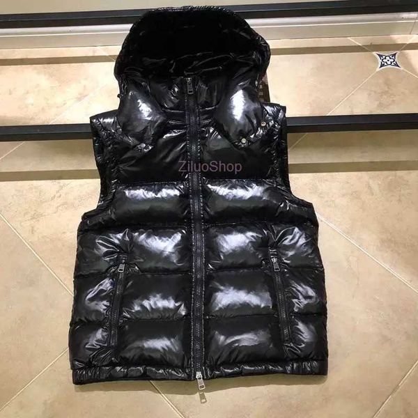men fashion vests puffer jacket womens winter down coat designer hooded matte vest parka jackets man casual zipper outerwear classic luki, Black
men fashion vests puffer jacket womens winter down coat designer hooded matte vest parka jackets man casual zipper outerwear classic luki, Black